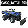 Daymak Sasquatch 250 ATV with Plow and winch