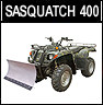 Daymak Sasquatch 400 4WD ATV with Plow