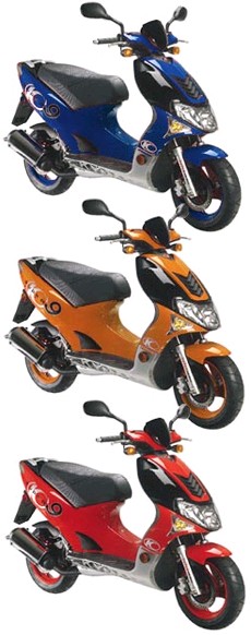 Kymco Ottawa Super9 49cc Scooter