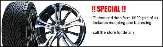 Ottawa Rim & Tire Special